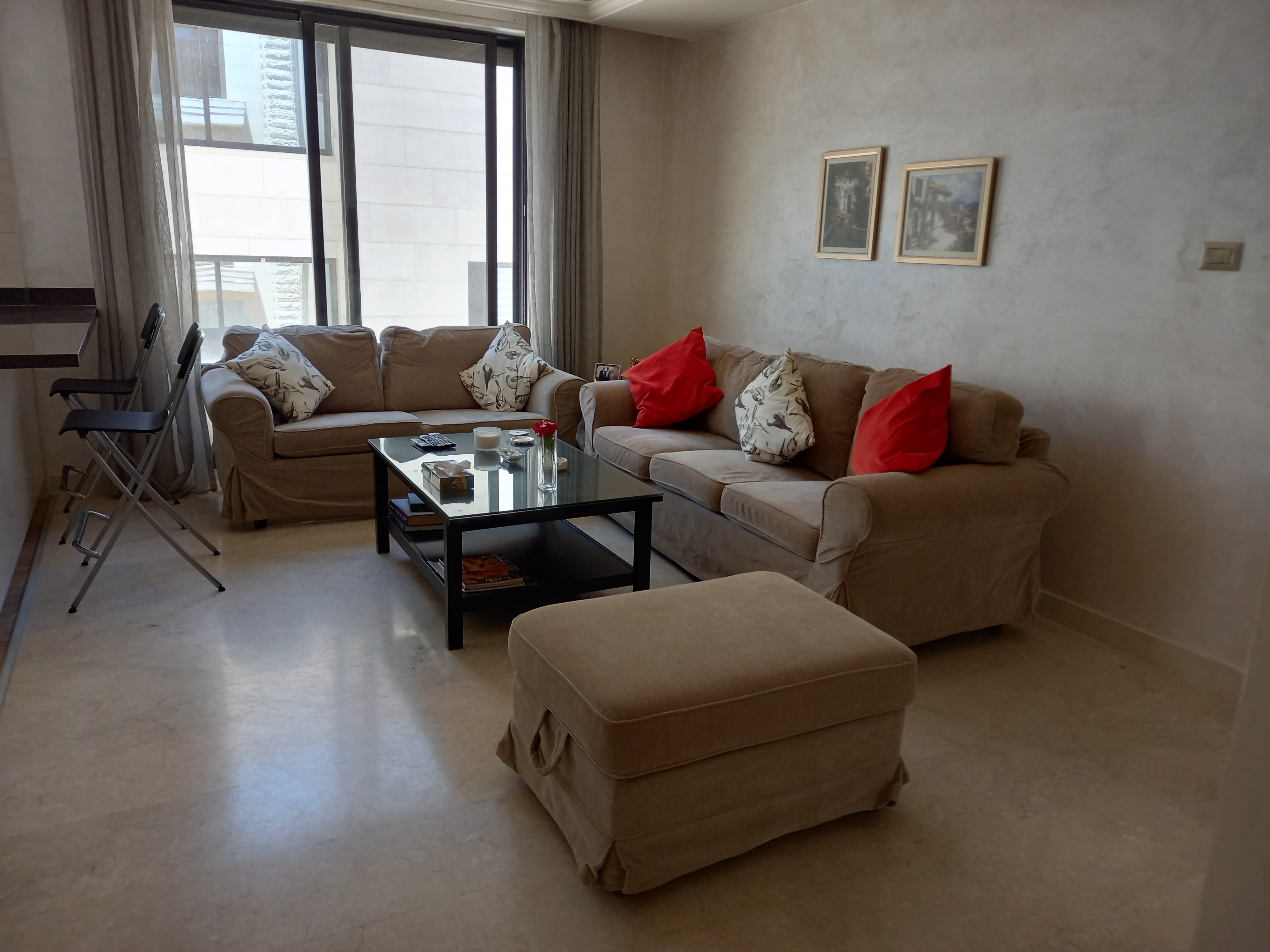 a furnished  ground apartment in Deir Ghbar for rent   - Property Image 5